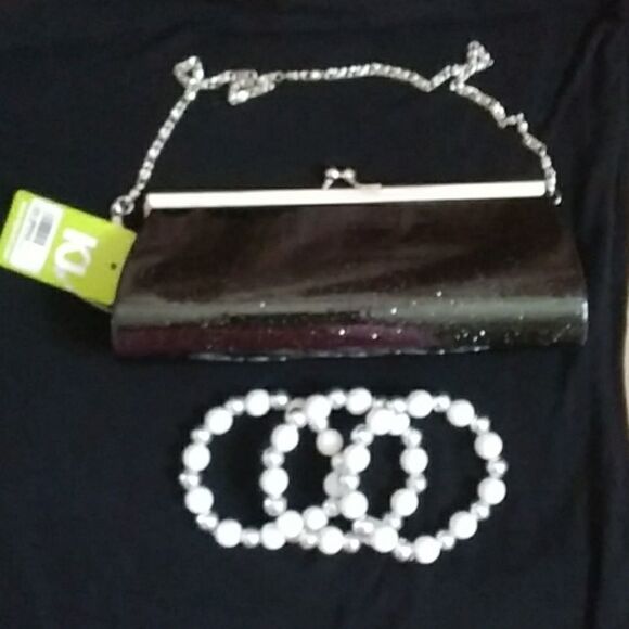 BRAND NEW SMALL EVENINGS CLUTCH PURSE - Picture 3 of 10